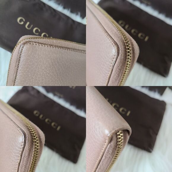 💯 Authentic Gucci Zipped Long Wallet 🍀 - Picture 12 of 14